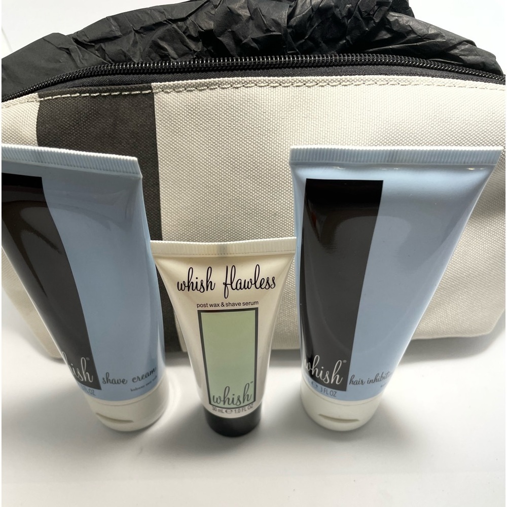 WHISH Shave Set with Travel Bag
